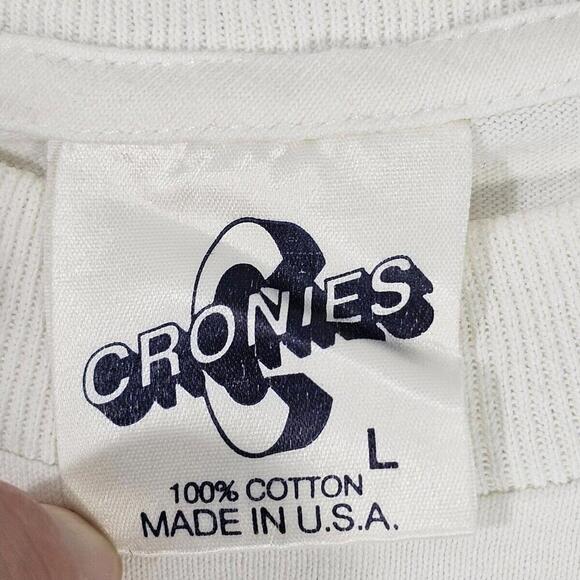 Vintage Reba Mcentire Tour Shirt White Graphic Tee 90s 1997 Large Made In USA - Picture 6 of 11